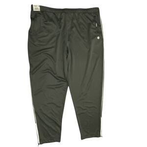 Solaris Active 4XT Track Pants Gray Moisture Wicks Reflective Trim Phone Pocket